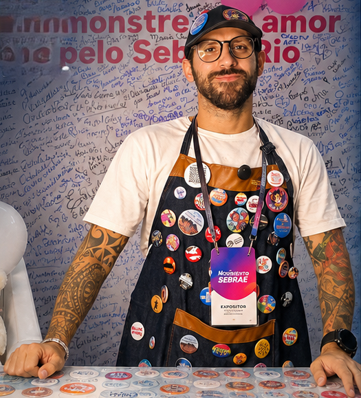Henrique Maiani, criador da Escola de Bottons
